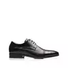 Pantofi barbati eleganti din piele naturala Leofex-529 Negru Box Florantic