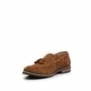 Pantofi casual barbati din piele naturala cu ciucuri, Leofex - 922 Camel Velur
