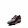 Pantofi eleganti barbati din piele naturala, Leofex- 1021 Visiniu box