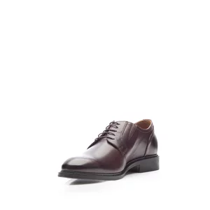 Pantofi casual bărbați din piele naturală, Leofex - 531 Mogano Box