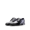 Pantofi casual bărbați din piele naturală, Leofex - 531 Negru Box P