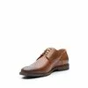 Pantofi casual barbati din piele naturala,Leofex - 584 Cognac Box