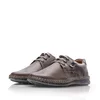 Pantofi casual bărbați din piele naturală, Leofex - 597 Gri Box