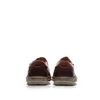 Pantofi casual bărbați din piele naturală, Leofex - 597 Redwood Box