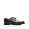 Pantofi casual bărbați din piele naturală, Leofex - 660-1 Negru Box