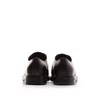 Pantofi casual bărbați din piele naturală, Leofex - 660 Negru Box
