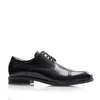 Pantofi casual bărbați din piele naturală Leofex - 665 Negru Florantic