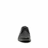 Pantofi casual barbati din piele naturala, Leofex - 787 negru box