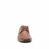 Pantofi casual barbati din piele naturala, Leofex - 918 Cognac Box
