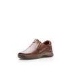 Pantofi casual bărbați din piele naturală, Leofex -  919 Cognac Închis Box