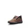 Pantofi casual bărbați din piele naturală, Leofex - 978 Kaki Nabuc