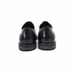 Pantofi casual barbati din piele naturala, Leofex - 979 negru box+lac