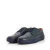 Pantofi casual bărbați din piele naturală, Leofex - 980-1 Blue box