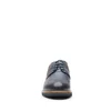 Pantofi casual barbati din piele naturala Leofex - Mostra 603 Blue+cognac box