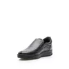Pantofi casual bărbați din piele naturală, Leofex - Mostră 973 Negru Box