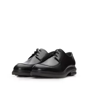 Pantofi casual barbati din piele naturala, Leofex - Mostra Tiberiu Negru Box