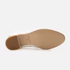 Pantofi casual cu toc damă din piele naturală, Leofex - 023 Alb Box