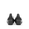 Pantofi  casual damă cu platformă din piele naturală - 4409 Negru Box