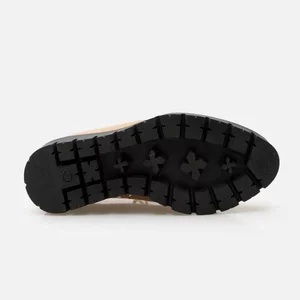 Pantofi casual dama cu siret pana in varf din piele naturala,Leofex - 036 Roz Box Lac
