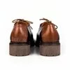 Pantofi casual dama cu siret pana in varf Leofex- 561 Maro Florantic