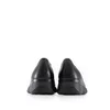 Pantofi casual damă din piele naturală - 2003 Negru Box Perforat
