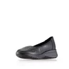 Pantofi casual damă din piele naturală - 2003 Negru Box Perforat