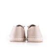 Pantofi casual damă din piele naturală - 3505 Nude box perforat
