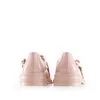 Pantofi casual damă din piele naturală - 4418 Roz Pudră Lac