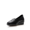 Pantofi casual damă din piele naturală - 905 Negru Box
