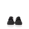 Pantofi casual damă din piele naturală, Leofex - 024-1 Negru Box