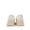 Pantofi casual damă din piele naturală, Leofex -   024 Bej Box