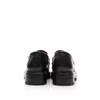 Pantofi casual damă din piele naturală, Leofex - 024 Negru Box