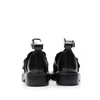 Pantofi casual damă din piele naturală, Leofex - 040 Negru Box