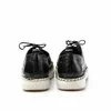 Pantofi casual dama din piele naturala, Leofex - 242 negru box