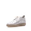 Pantofi casual dama din piele naturala, Leofex - 244 Argintiu Box