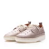Pantofi casual dama din piele naturala, Leofex - 244 Gri Deschis Box