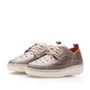 Pantofi casual dama din piele naturala, Leofex - 244 Gri X Box