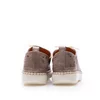 Pantofi casual dama din piele naturala, Leofex - 244 Gri X Box