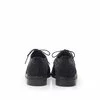 Pantofi casual dama din piele naturala,Leofex - 312 Negru sclipici velur