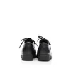 Pantofi casual damă din piele naturală,Leofex - 346-3 Negru Box