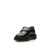 Pantofi casual damă din piele naturală,Leofex - 353 Negru Box