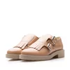 Pantofi casual damă din piele naturală,Leofex - 371 Cappuccino Box