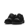  Pantofi casual damă din piele naturală,Leofex - 372 Negru Velur