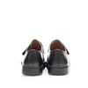 Pantofi casual dama din piele naturala, Leofex -  Mostra Blanca Negru Box