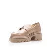 Pantofi casual damă din piele naturală,Leofex - Mostră Miha  Taupe Box