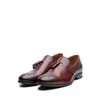 Pantofi eleganti barbati din piele naturala cu ciucuri, Leofex- 899 Visiniu Box