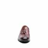 Pantofi eleganti barbati din piele naturala cu ciucuri, Leofex- 899 Visiniu Box
