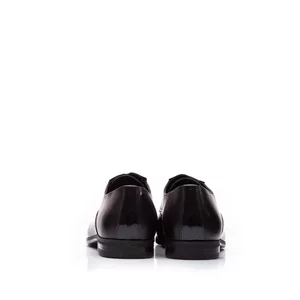 Pantofi eleganti barbati din piele naturala,Leofex - 526 Negru Lac