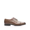 Pantofi eleganţi bărbaţi din piele naturală, Leofex - 534 Ciocolată Box