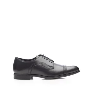 Pantofi eleganţi bărbaţi din piele naturală, Leofex - 534 Negru Box